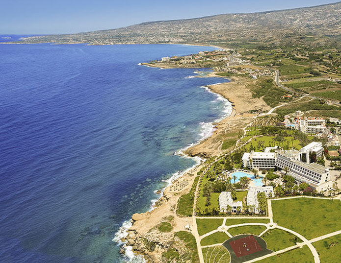Azia Resort & Spa - Vue aerienne de l hotel