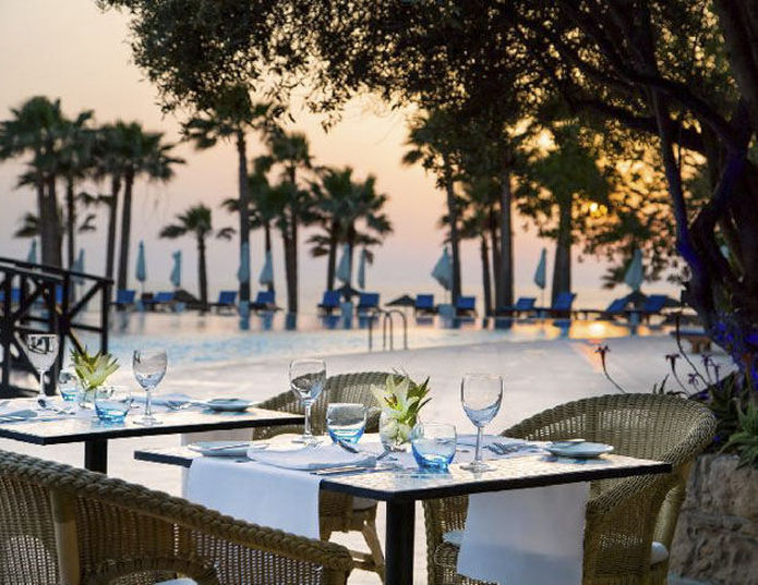 Azia Resort & Spa - Terrasse du restaurant katoi