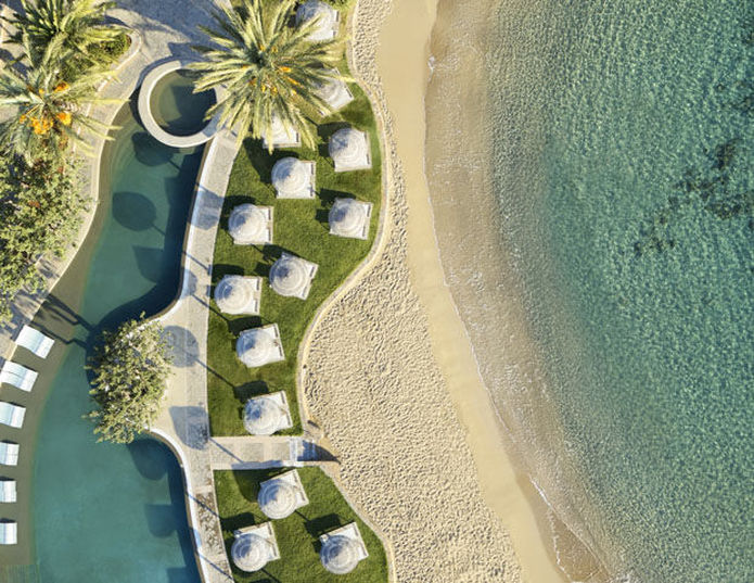 Porto Elounda Golf & Six Senses Spa Resort - Plage privee