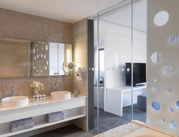 Vichy Thermalia Spa Hôtel  - Salle de bain suite deluxe