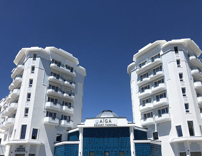 Aïga resort thermal - Facade resort hotel