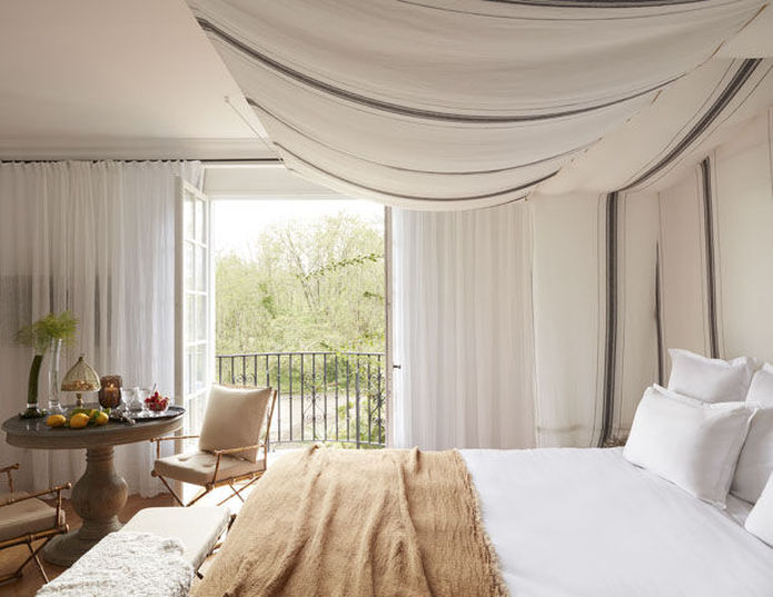 Hôtel Brindos lac & château  - Chambre deluxe vue jardin