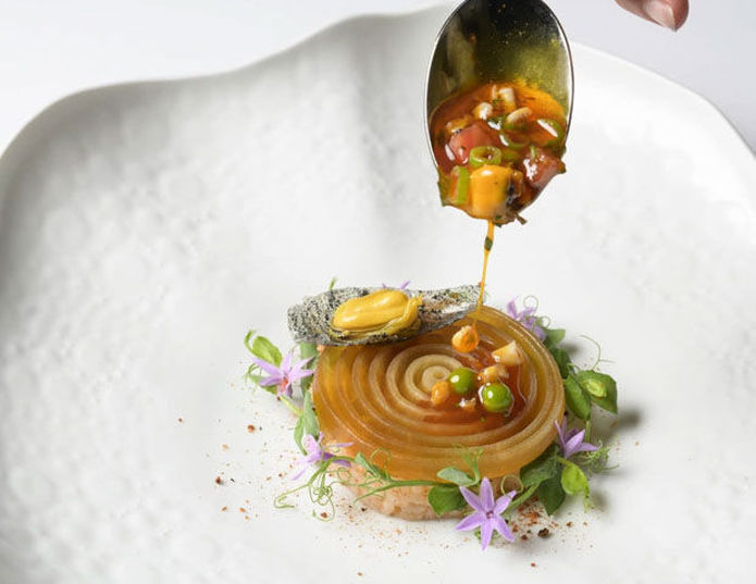 Domaine du Boisniard - Cuisine du restaurant gastronomique