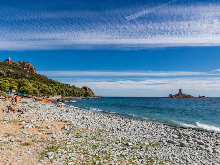 Domaine de l'Esterel - Plage pres de l ile d or