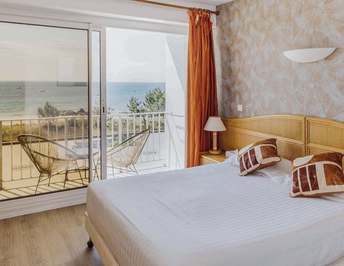 Hôtel Édenia & Spa by Estime & Sens - Chambre vue mer avec balcon