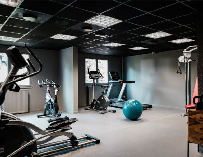 Hôtel les Jardins de Deauville - Salle de fitness