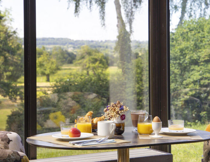 Hôtel les Jardins de Deauville - Petit dejeuner