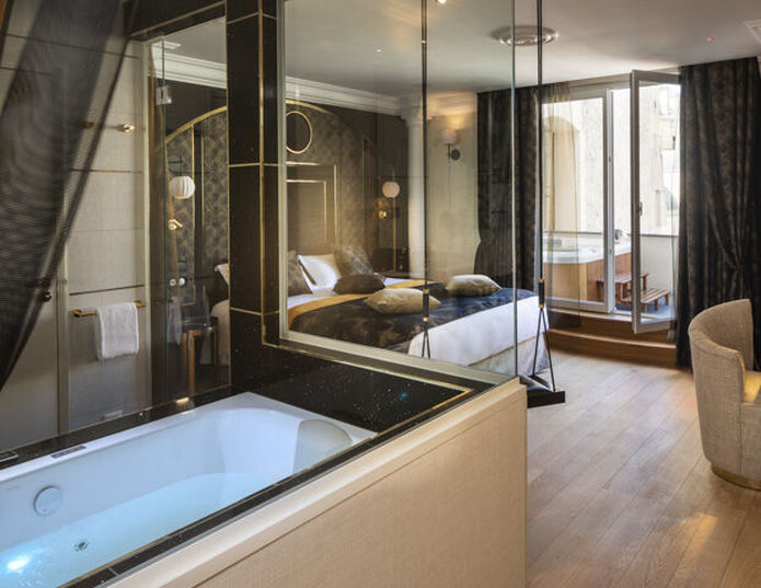 Paris j’Adore Hôtel & Spa - Chambre prestige bain de minuit