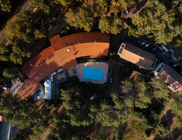Hôtel Vitalparc, The Originals Collection  - Vue aerienne de l hotel