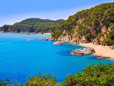 Plage de sa boadella a lloret de mar
