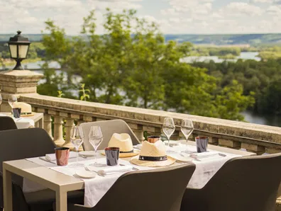 Terrasse du restaurant