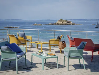 Terrasse vue mer