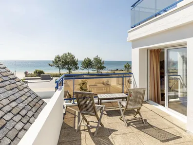 Chambre vue mer terrasse