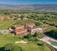 Vue aerienne de l hotel