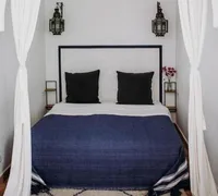 Chambre superieure bleue