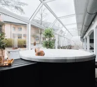 Bain a remous