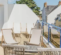 Terrasse chambre vue carnac