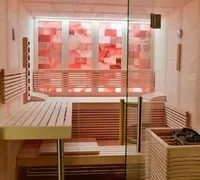 Sauna mur de sel