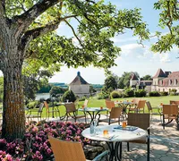 Terrasse de la brasserie