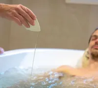 Bain hydromassant