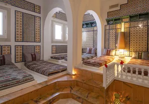 Salle de repos du hammam