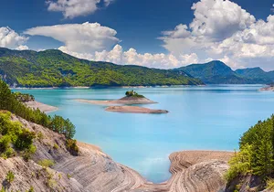 Lac de serre poncon