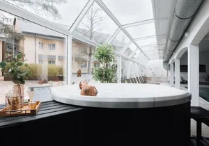 Bain a remous 