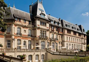 Chateau jeanne and the forest