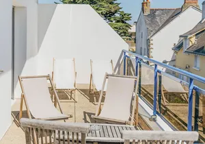 Terrasse chambre vue carnac