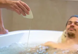 Bain hydromassant