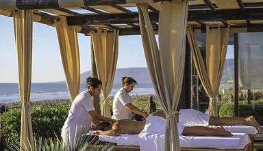 Espace massage plein air