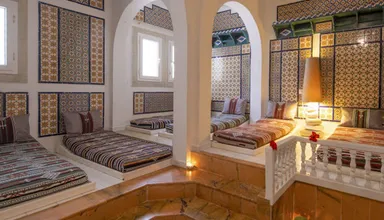 Salle de repos du hammam