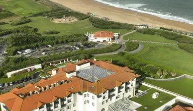 Vue aerienne de l hotel