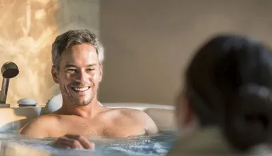 Bain hydromassant