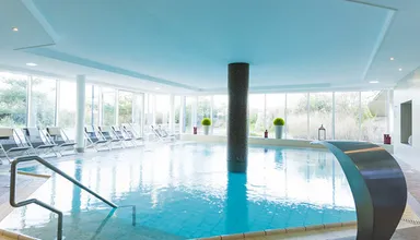 Bassin de relaxation chauffe