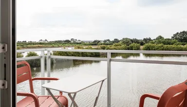 Terrasse chambre classique salines