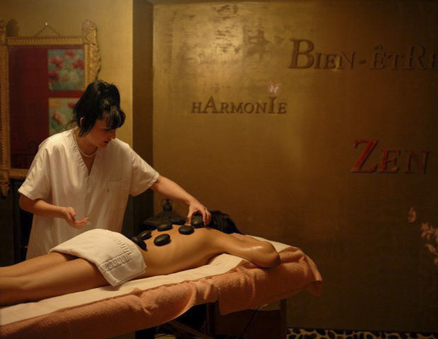 Le Belvédère - Massage aux pierres chaudes