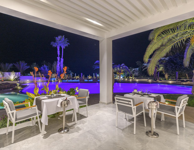 Hôtel Royal Azur Thalassa - Terrasse du restaurant eden