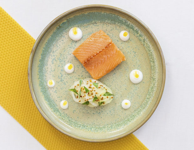 Château de Berne - Cuisine du restaurant