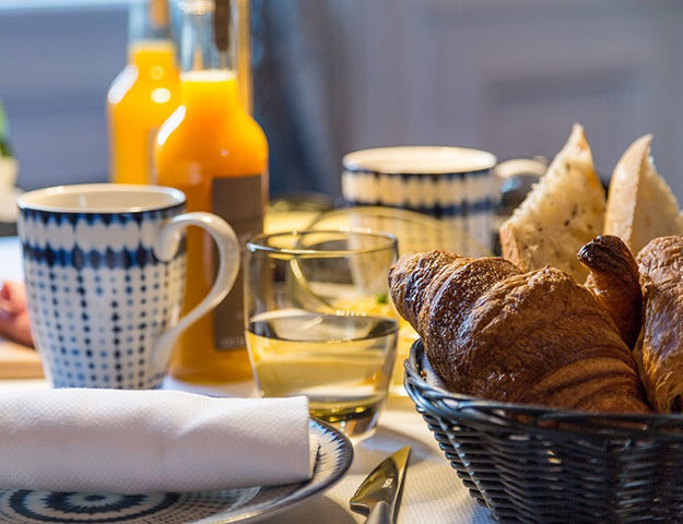 Château de Dissay - Petit dejeuner 