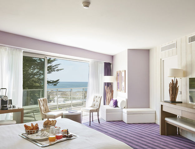 Relais Thalasso Pornichet-Baie de La Baule Château des Tourelles - Chambre prestige ocean
