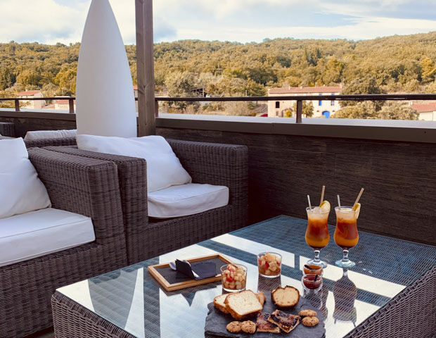 Domaine Riberach - Terrasse lounge