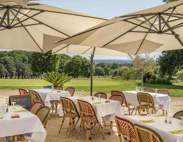 Les Dryades Golf & Spa - Terrasse du restaurant