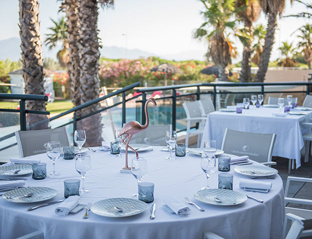 Grand Hôtel des Flamants Roses - Restaurant horizon terrasse