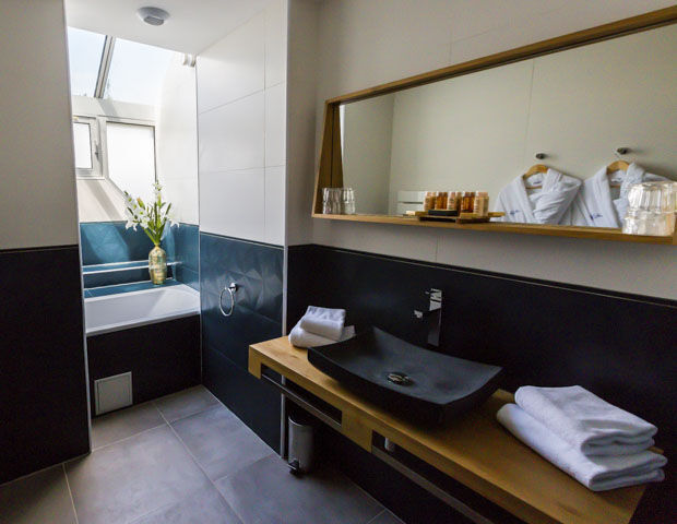 Hôtel le Diana et Spa Nuxe - Salle de bain chambre double cote carnac