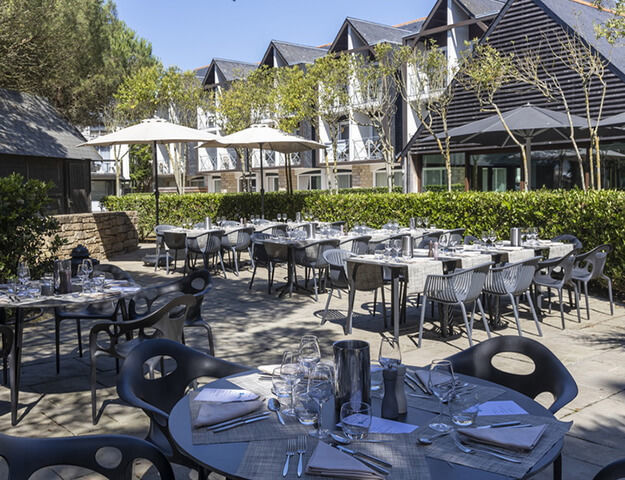 Thalazur Carnac - Restaurant lounge terrasse