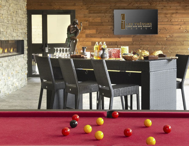 Hôtel les Trésoms, lake and Spa Resort - Billiard